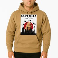 Capybara Funny Capybara Rodent Capyzilla Funny Hoodie