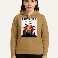 Capybara Funny Capybara Rodent Capyzilla Funny Hoodie