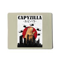 Capybara Funny Capybara Rodent Capyzilla Funny Mousepad