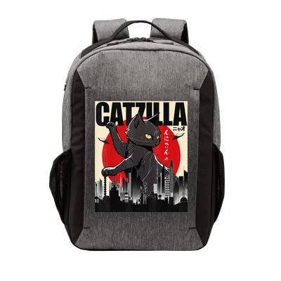 Catzilla Funny Cat Vector Backpack