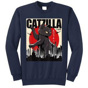 Catzilla Funny Cat Sweatshirt