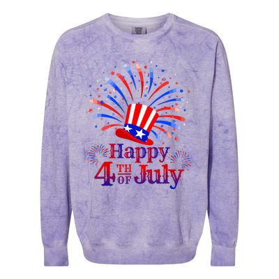 Celebrating Freedom Colorblast Crewneck Sweatshirt