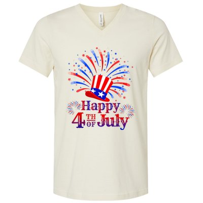 Celebrating Freedom V-Neck T-Shirt