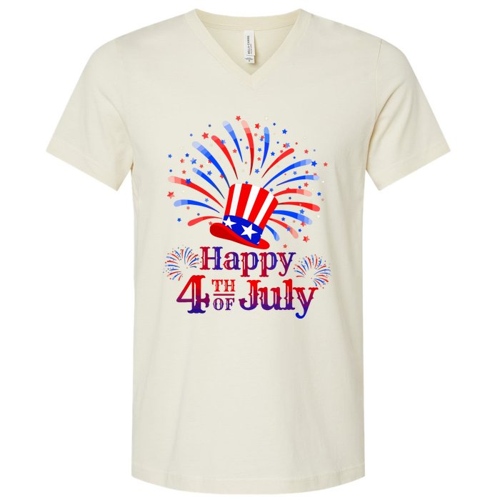 Celebrating Freedom V-Neck T-Shirt