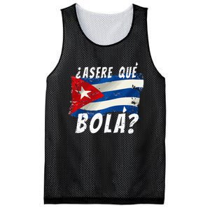 Cuban Flag Cuba Miami Saying Spanish Greeting Mesh Reversible Basketball Jersey Tank