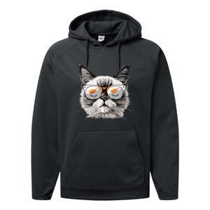 Cyprus Flag Cat Mom Souvenirs Products Kitten Cypriot Performance Fleece Hoodie