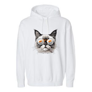 Cyprus Flag Cat Mom Souvenirs Products Kitten Cypriot Garment-Dyed Fleece Hoodie