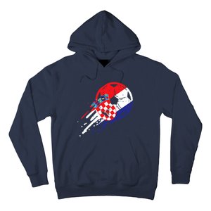 Croatia Flag Croatian Soccer Football Fan Hoodie