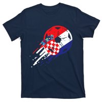 Croatia Flag Croatian Soccer Football Fan T-Shirt