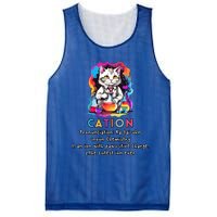 Cation Funny Chemistry Humor Science Teacher Cat Pun Gift Mesh Reversible Basketball Jersey Tank