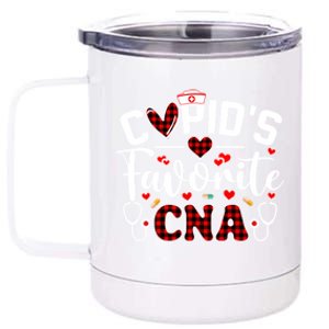 CupidS Favorite Cna Funny ValentineS Day Nurse Gift 12 oz Stainless Steel Tumbler Cup