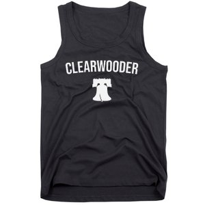 Clearwooder Florida Clearwater Funny Philadelphia Tank Top