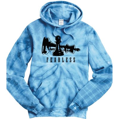 Chess Funny Chess Player Tie Dye Hoodie