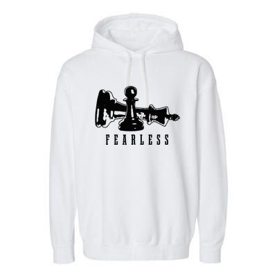 Chess Funny Chess Player Garment-Dyed Fleece Hoodie