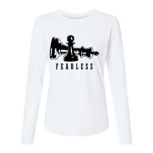 Chess Funny Chess Player Womens Cotton Relaxed Long Sleeve T-Shirt