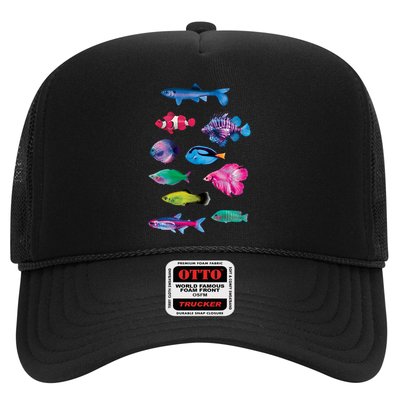 Colorful Fishes Trucker Hat