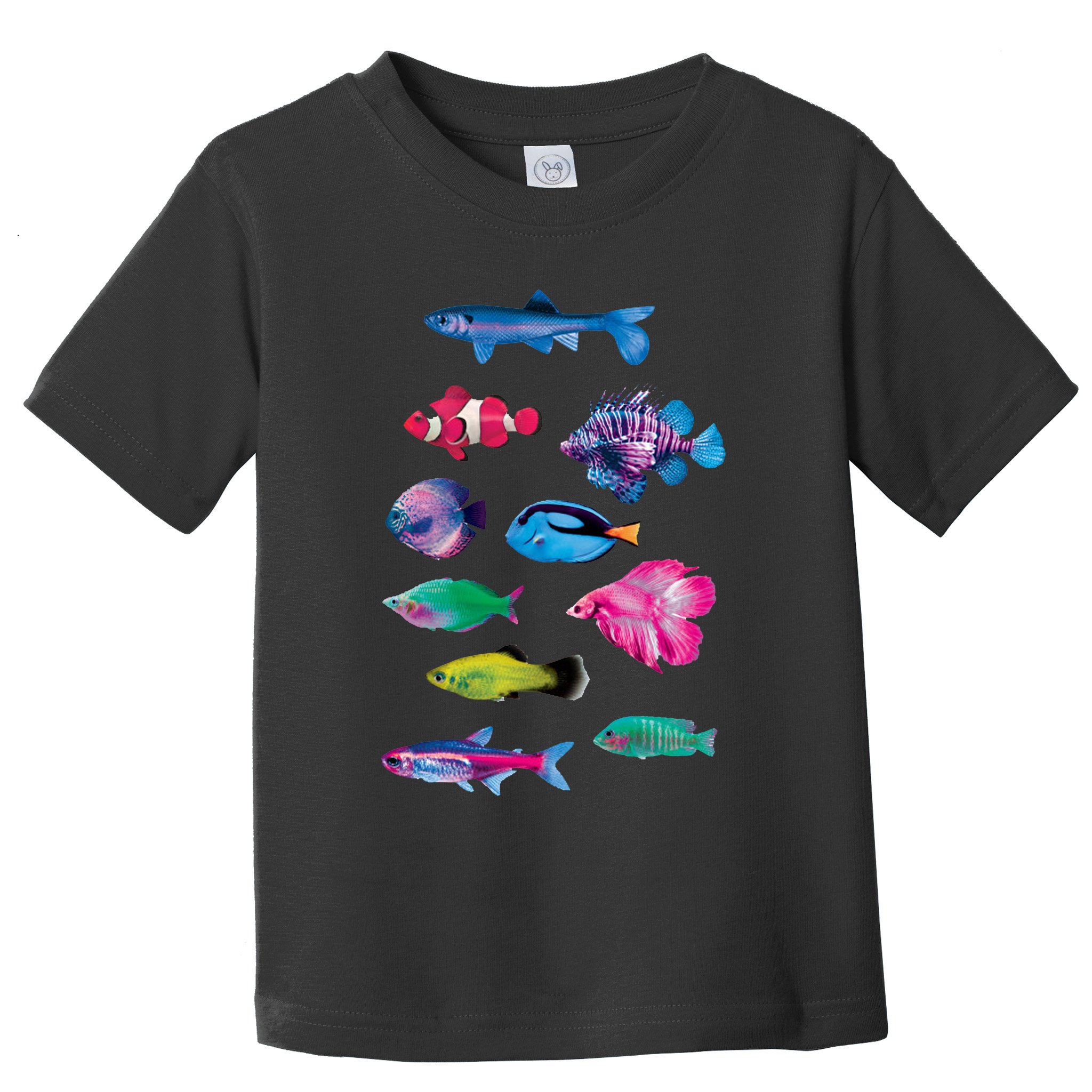 Colorful Fishes Toddler T-Shirt