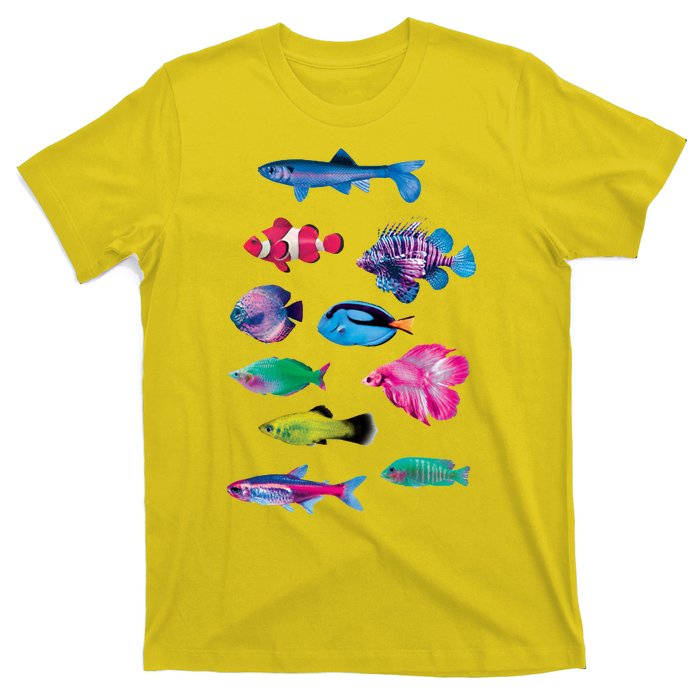 Colorful Fishes T-Shirt