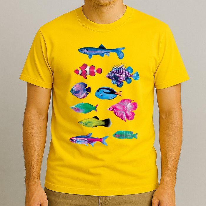 Colorful Fishes T-Shirt
