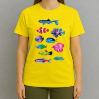 Colorful Fishes T-Shirt