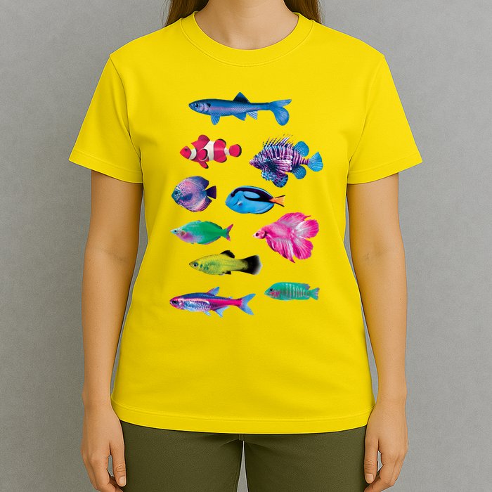 Colorful Fishes T-Shirt