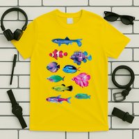 Colorful Fishes T-Shirt