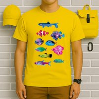 Colorful Fishes T-Shirt