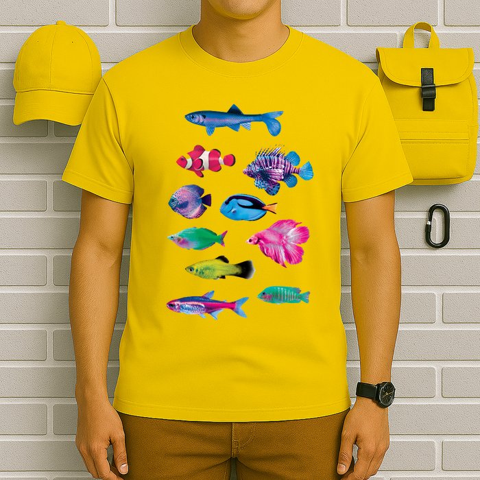 Colorful Fishes T-Shirt