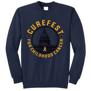 Curefest For Childhood Cancer 2024 Tall Sweatshirt