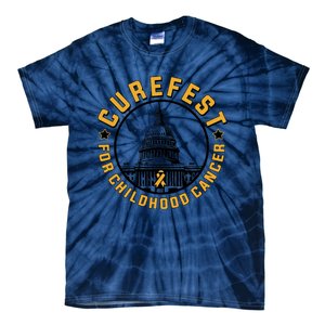 Curefest For Childhood Cancer 2024 Tie-Dye T-Shirt