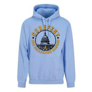 Curefest For Childhood Cancer 2024 Unisex Surf Hoodie