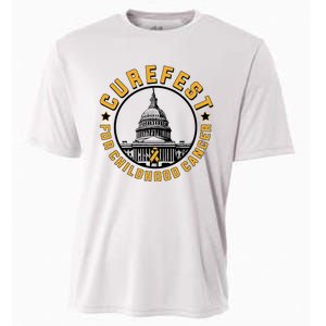 Curefest For Childhood Cancer 2024 Cooling Performance Crew T-Shirt