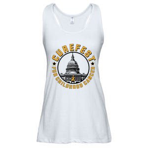 Curefest For Childhood Cancer 2024 Ladies Essential Flowy Tank