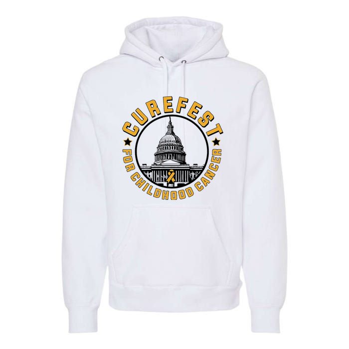 Curefest For Childhood Cancer 2024 Premium Hoodie