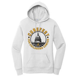 Curefest For Childhood Cancer 2024 Women's Pullover Hoodie