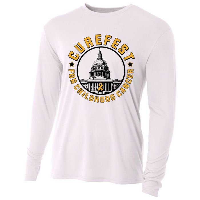 Curefest For Childhood Cancer 2024 Cooling Performance Long Sleeve Crew