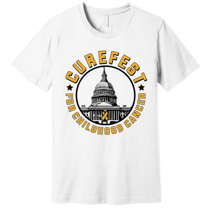 Curefest For Childhood Cancer 2024 Premium T-Shirt