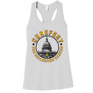 Curefest For Childhood Cancer 2024 Women's Racerback Tank