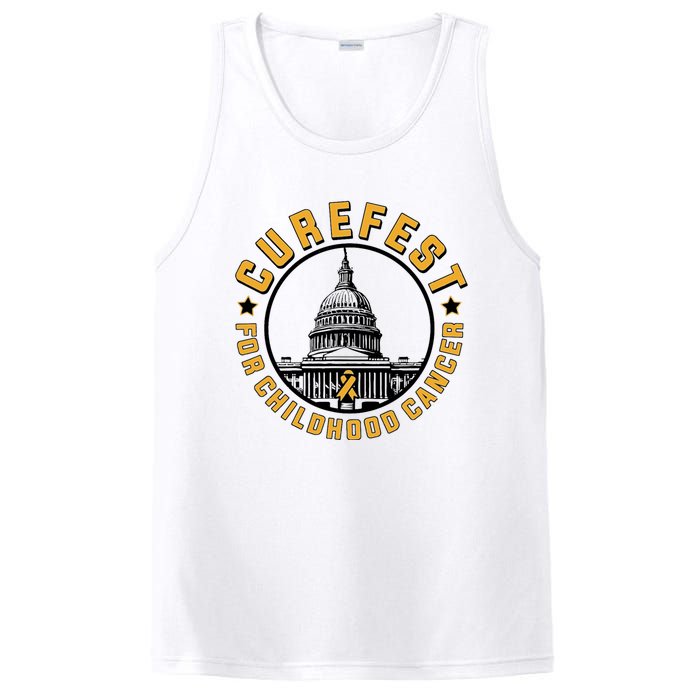 Curefest For Childhood Cancer 2024 PosiCharge Competitor Tank