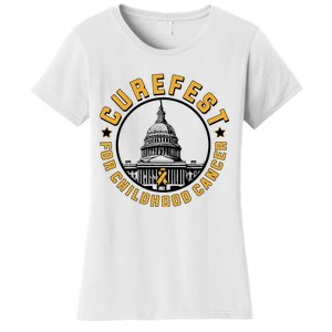 Curefest For Childhood Cancer 2024 Women's T-Shirt