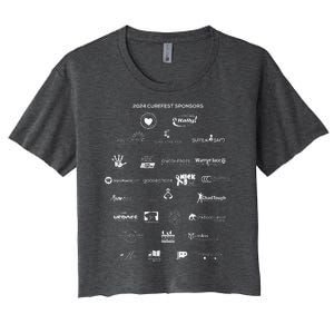 Curefest For Childhood Cancer 2024 Women's Crop Top Tee