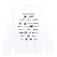 Curefest For Childhood Cancer 2024 Design 3 For Light Fabric Premium Crewneck Sweatshirt