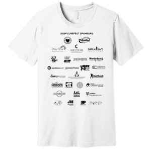 Curefest For Childhood Cancer 2024 Design 3 For Light Fabric Premium T-Shirt