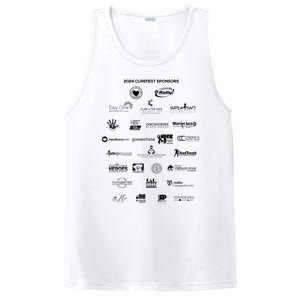 Curefest For Childhood Cancer 2024 Design 3 For Light Fabric PosiCharge Competitor Tank