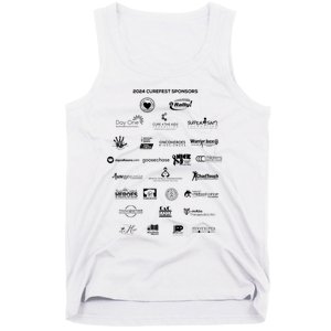 Curefest For Childhood Cancer 2024 Design 3 For Light Fabric Tank Top