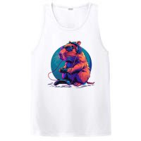 Capybara Funny Capybara Rodent & Video Games Lover PosiCharge Competitor Tank