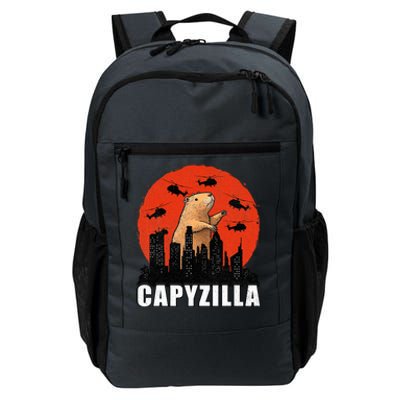 Capybara Funny Capybara Rodent Capyzilla Funny  Daily Commute Backpack