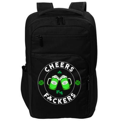 Cheers F Ckers St Patricks Day Beer Ing Mugs Irish Great Gift Impact Tech Backpack