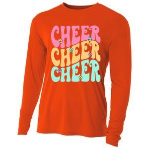 Cheerleading For Cheerleader N Squad Cheer Practice Gift Cooling Performance Long Sleeve Crew