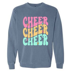 Cheerleading For Cheerleader N Squad Cheer Practice Gift Garment-Dyed Sweatshirt